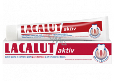 Lacalut Aktiv toothpaste against periodontitis 75 ml