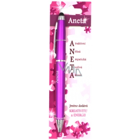Nekupto Stylus Ballpoint pen named Aneta