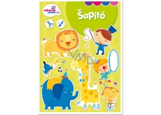 Ditipo Cutouts with coloring pages Tent 210 x 310 mm