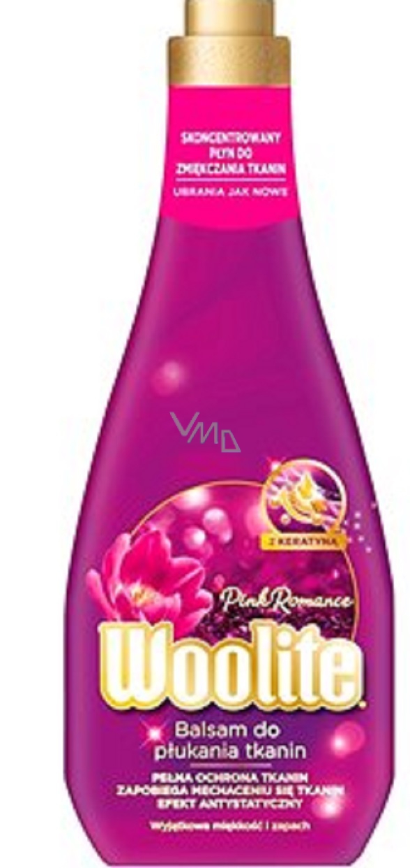 Woolite Pink Romance Softener 50 doses of 1200 ml VMD parfumerie