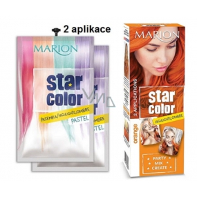 Marion Star Color Washable Hair Color Orange - Orange 2 x 35 ml