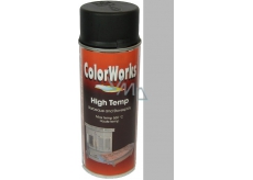 Color Works High Temp 918551 silver heat-resistant varnish for surfaces 400 ml