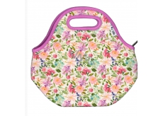 Albi Original Thermo snack bag Hydrangea keeps food longer hot / cold 30 x 27 x 18 cm