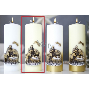 Lima Holy Family candle ivory cylinder 70 x 200 mm 1 piece