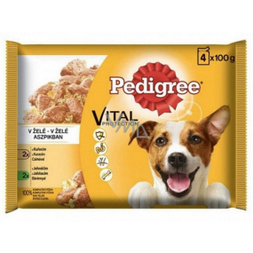 Pedigree Vital Protection with chicken, with lamb in jelly pouch 4 x 100 g