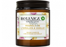 Air Wick Botanica Vanilla and Himalayan magnolia scented candle glass, burning time up to 40 hours 205 g