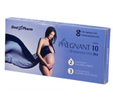 Pregnant 10 Highly Accurate Pregnancy Test with Extra Sensitivity 10mlU/ml for Early Pregnancy Detection 2 Pieces