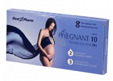 Pregnant 10 Highly accurate pregnancy test with extra sensitivity 10mlU / ml for early detection of 2 pieces of pregnancy