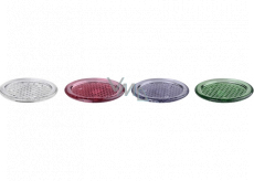 Emocio Candlestick coaster glass mix colors 138 mm