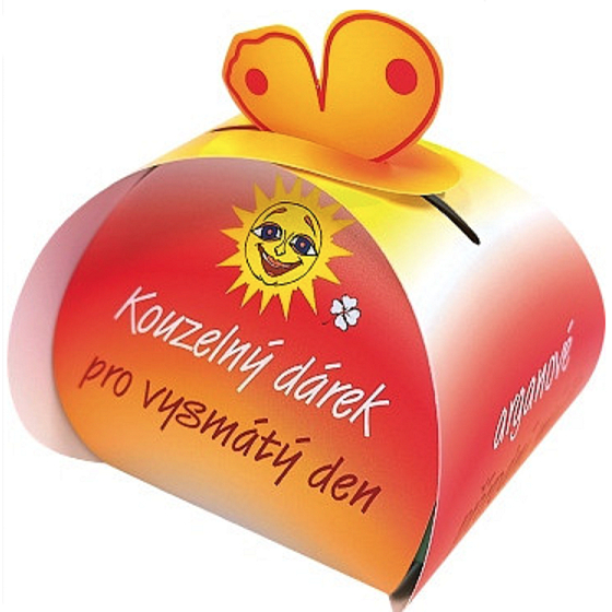 A magical gift Argan natural soap made from vegetable oils for a laughing day 50 g