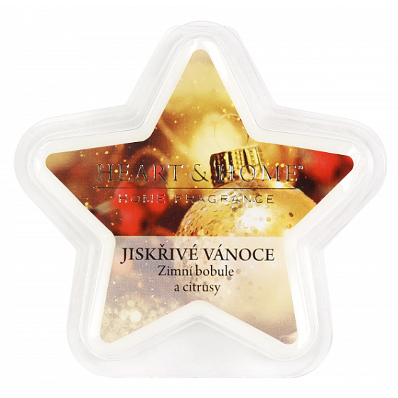 Heart & Home Sparkling Christmas Soy natural scented wax 26 g