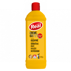 Real Creme Gel Kitchen cream gel for induction, ceramic hob and other sensitive surfaces 450 g