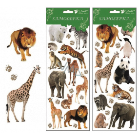 Stickers Zoo 30 x 12 cm random selection