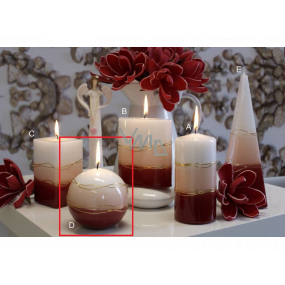 Lima Verona candle wine ball 100 mm 1 piece