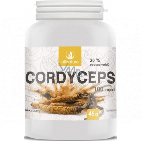 Allnature Cordyceps dietary supplement for athletes 100 tablets