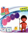 Dr. Devil Sunset Blossom Push Pull WC block without basket 2 x 20 g