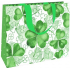 Nekupto Gift Paper Bag Luxury 30 x 23 x 12 cm Four-leaf Clover 2043 L - LFL