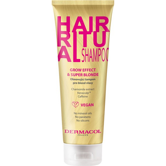 Dermacol Hair Ritual Shampoo for blonde hair 250 ml