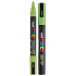 Posca Universal acrylic marker 0,9 - 1,3 mm Green Apple PC-3M