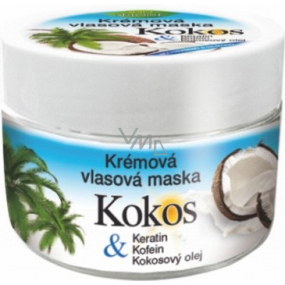 Bione Cosmetics Coconut & Keratin cream hair mask 260 ml