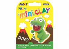 Amos I-Clay Mini Clay Dino modelling drying clay 4 colours x 7,5 g