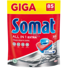 Somat All in 1 Extra Dishwasher Tablets 85 pieces