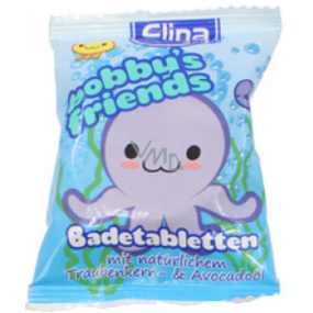 Elina Honey Bobbys Friends Octopus effervescent bath tablet 40 g