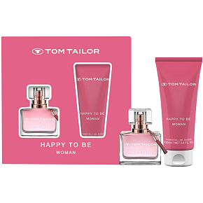 Tom Tailor Happy To Be eau de parfum 30 ml + shower gel 100 ml, gift set for women