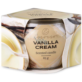 Emocio Dekor Vanilla Cream scented candle glass 70 x 62 mm 85 g
