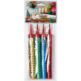 Party Time Party Fountain 12 cm 4 pieces
