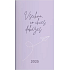 Albi Diary 2025 Pocket fortnightly Lila 8,2 x 15,3 x 0,5 cm