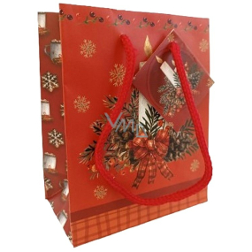 Gift paper bag Christmas WBS 2413 red CZ/xSK/HU