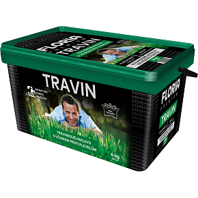 Floria Travin King of Lawns Fertilizer for Lawns with Weed Control Effect, 4 kg