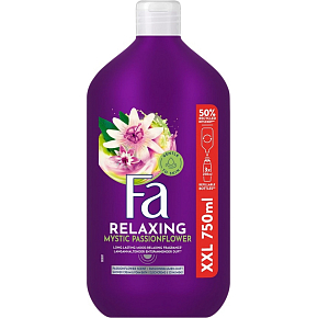 Fa Relaxing Mystic Passionflower shower gel and bath foam 750 ml