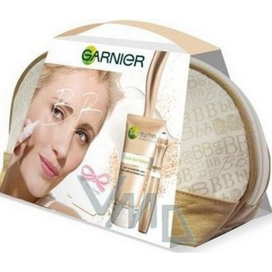 Garnier Flash-free skinless cream BB cream 50 ml + eye roll-on 15 ml in a bag, cosmetic set