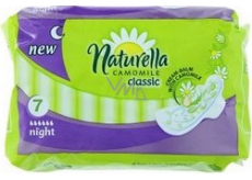 Naturella Classic Night intimní vložky 7 ks