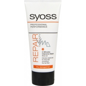 Syoss Repair Therapy 2 minute hair mask for dry and lazy hair 200 ml