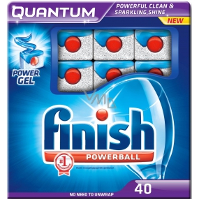 Calgonit Finish Quantum Regular dishwasher tablets 40 pieces
