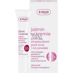 Ziaja Jasmine 50+ anti-wrinkle cream for eyes and eyelids 15 ml