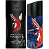 Playboy London deodorant spray for men 150 ml + shower gel 250 ml, cosmetic set