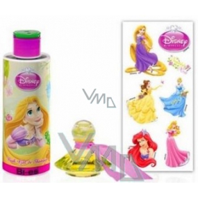 Disney Princess - Razpunzel shower gel 200 ml + perfume 20 ml + stickers, cosmetic set