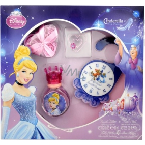 Disney Princess - Cinderella eau de toilette 30 ml + soap roses 3 pieces + Tag, Girl's cassette