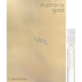 Calvin Klein Euphoria Gold perfumed water for women 1.2 ml with spray, vial