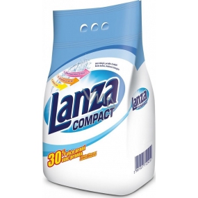 Lanza Compact washing powder for white laundry 40 doses 3 kg