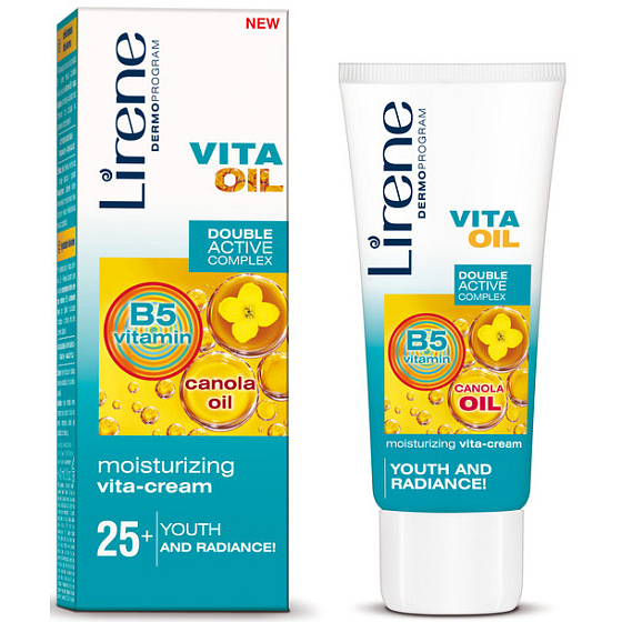 Lirene Vita Oil 25+ moisturizing vita-cream 40 ml