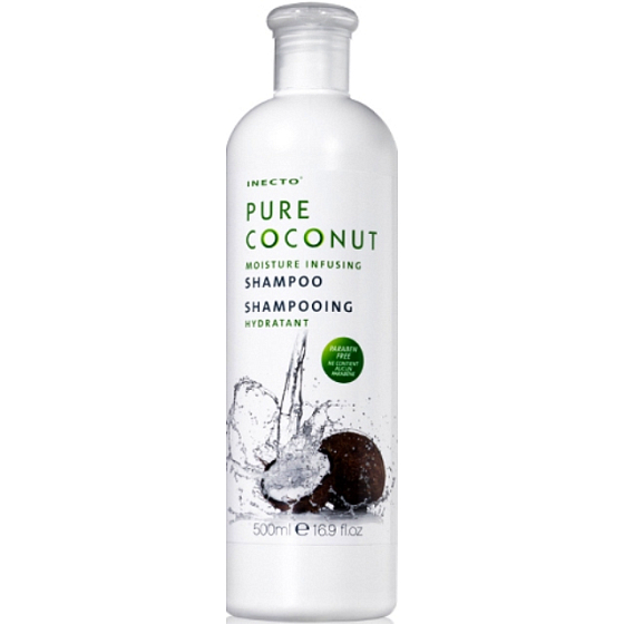 Inecto Pure Coconut hair shampoo with pure coconut oil 500 ml