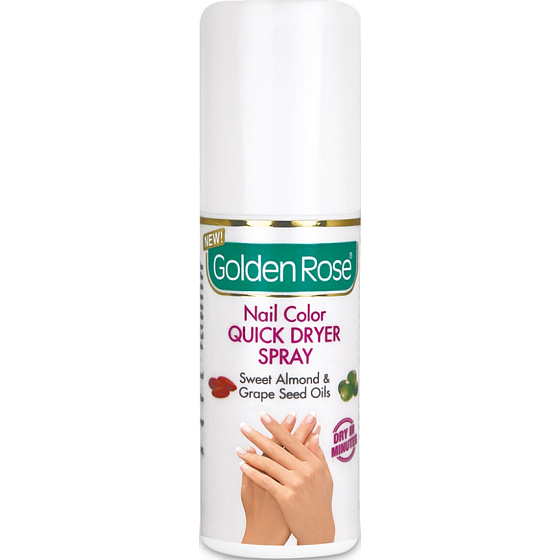 Golden Rose Nail Color Quick Dryer Spray Dryer spray 55 ml