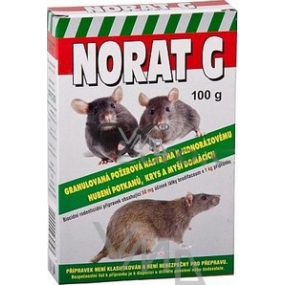 Norat G for killing mice, rats and rats 100 g