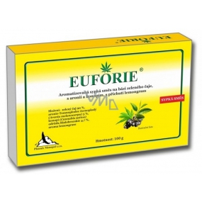 Monopol Euforie tea blend with cannabis based green tea 100 g