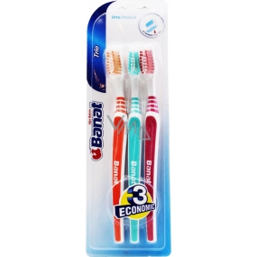Banat Trio Medium medium toothbrush 3 pieces